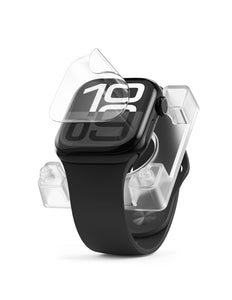 FOLIA OCHRONNA RINGKE DUAL EASY PRO voor de Apple Watch Series 10 / 11 - 42 mm CLEAR