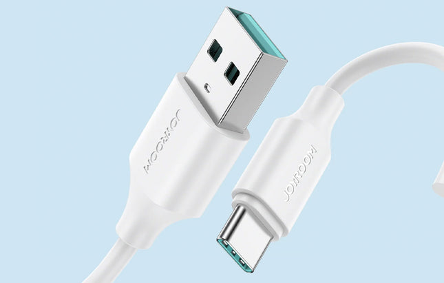 Kabel naar USB-A / Type-C / 3A / 1m Joyroom S-UC027A9 (wit)