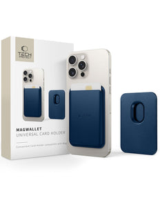Magnetic MagSafe Card Holder - Blauw