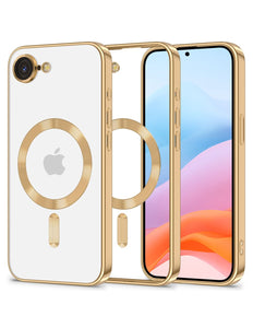 iPhone 16e Hoesje Goud Magnetic MagSafe Case