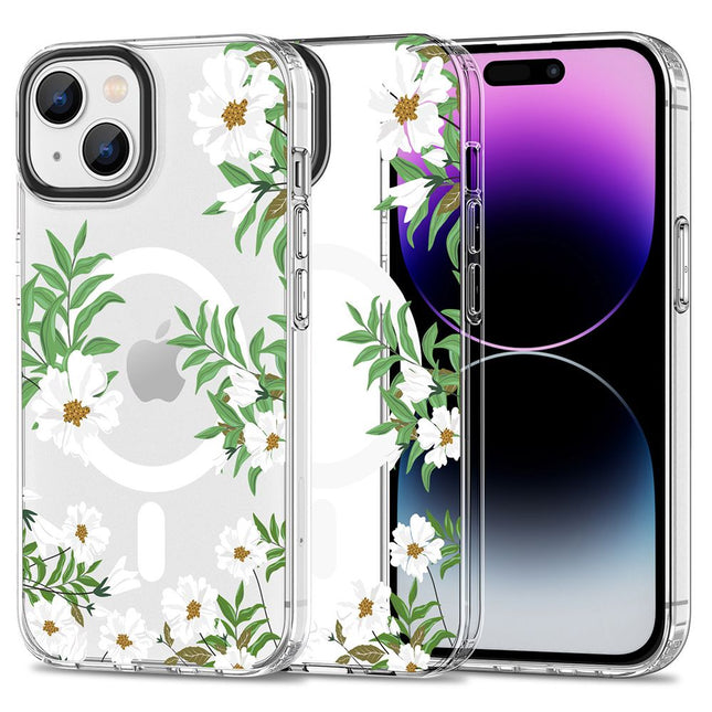 iPhone 15 hoesje case backover spring daisy