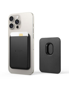 Magnetic MagSafe Card Holder - Zwart