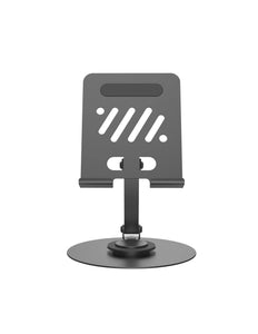 360° draaibaar Tablet Houder Opvouwbaar - Extra Stevig & Stabiel - Inklapbare Aluminium Standaard voor Tafel of Bureau