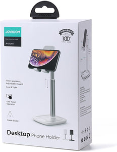 Joyroom JR-ZS203 bureau telefoon/tablet houder (wit)