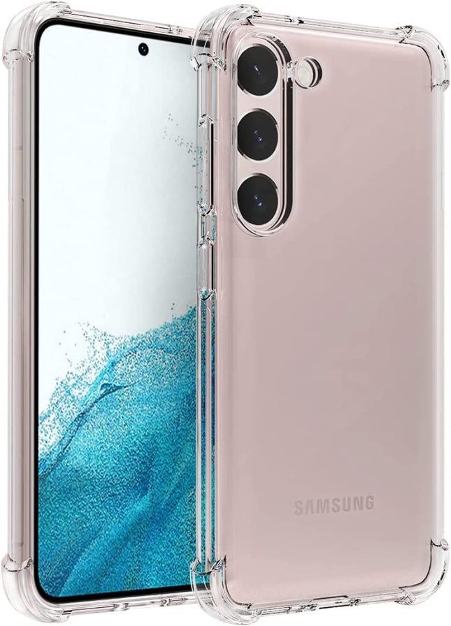 Samsung Galaxy S23 FE Hoesje Anti Shock Transparant