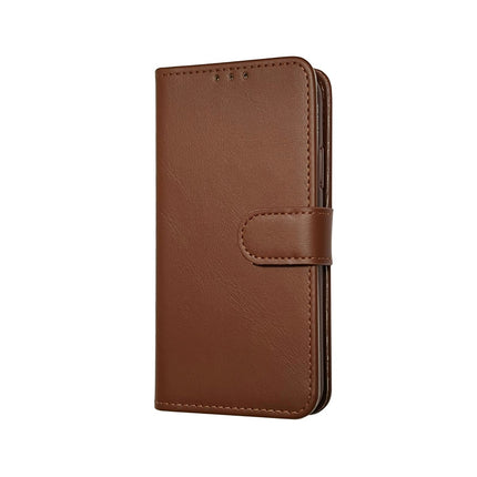 iPhone 11 hoesje bookcase wallet case bruin