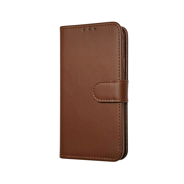 Samsung Galaxy A20e Zwart Bookcase Mapje - hoesje - Wallet Case bruin
