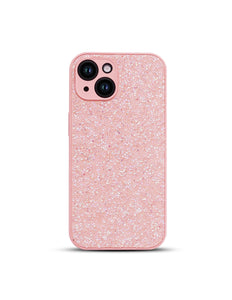 iPhone 11 hoesje glitters roze 3D Diamond