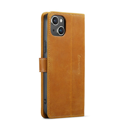 iPhone 15 Pro Max echte leer hoesje boekcase wallet case