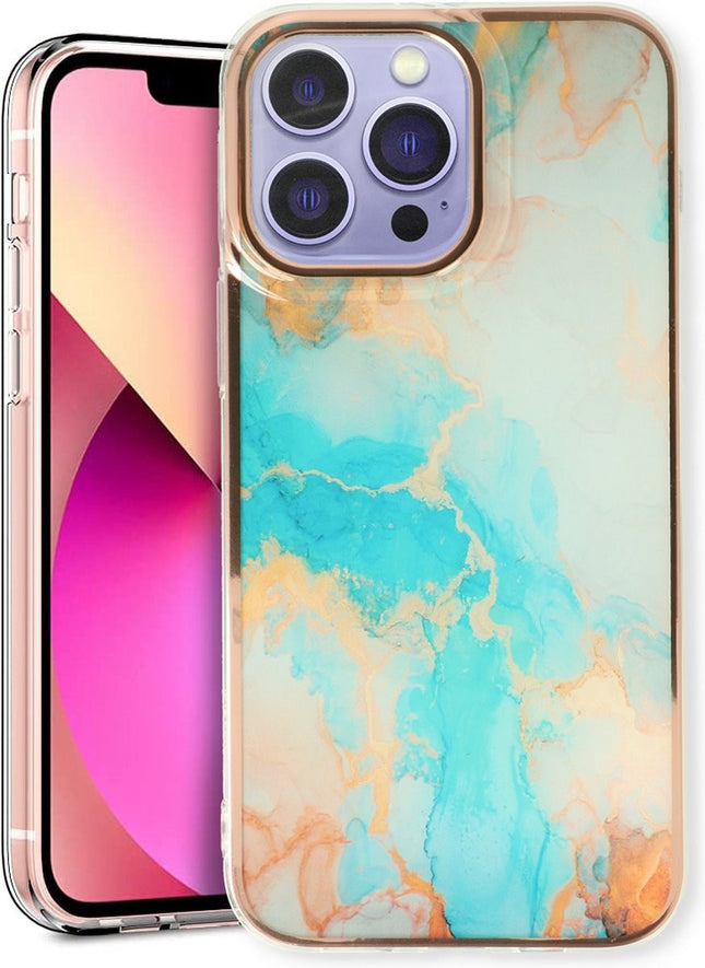 iPhone 15 Pro Max hoesje Silicone Case cover blauw