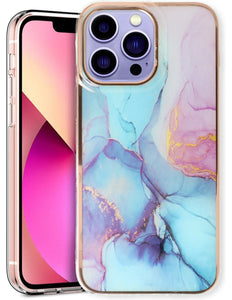 iPhone 15 Pro Max hoesje Silicone Case cover Cyan