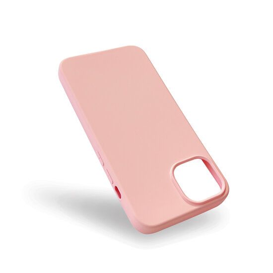 iPhone 15 Pro Max hoesje  Silicone Case cover Zalm