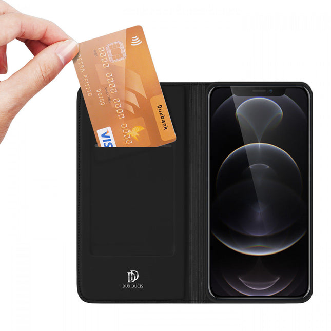 DUX DUCIS iPhone 13 Pro Max Wallet Case Slimline - Black