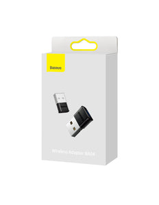 Baseus BA04 mini Bluetooth 5.0 USB-adapter ontvanger zender voor computer zwart (ZJBA000001)