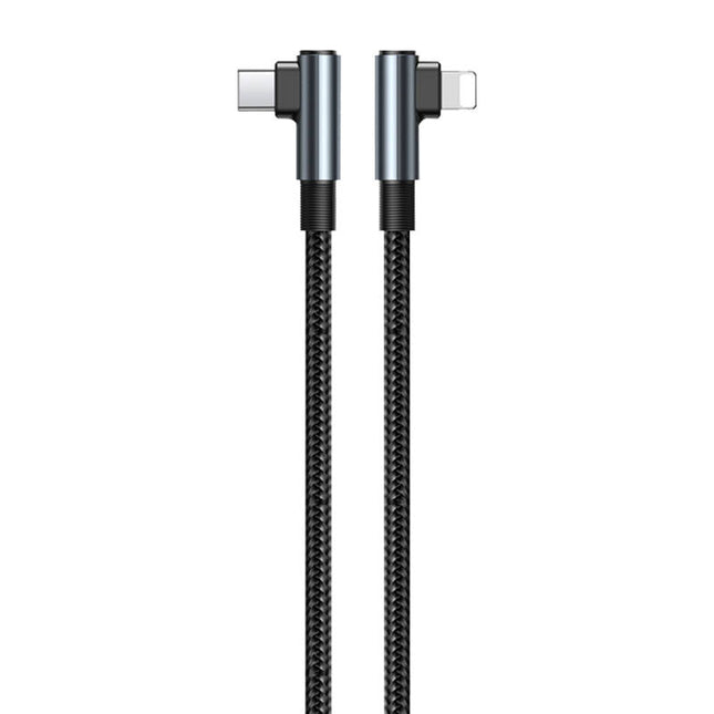 Kabel USB-C-lightning Remax Ranger II, RC-C002, 1m, 20W (zwart)