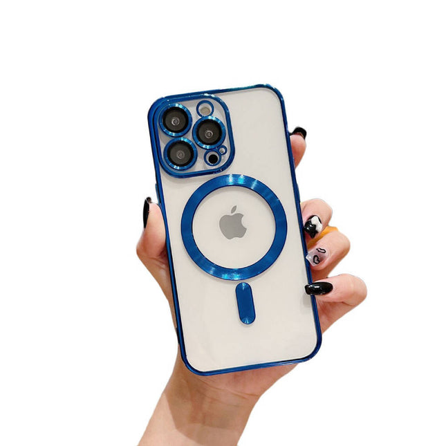 iPhone 15 Plus hoesje magsafe blauw