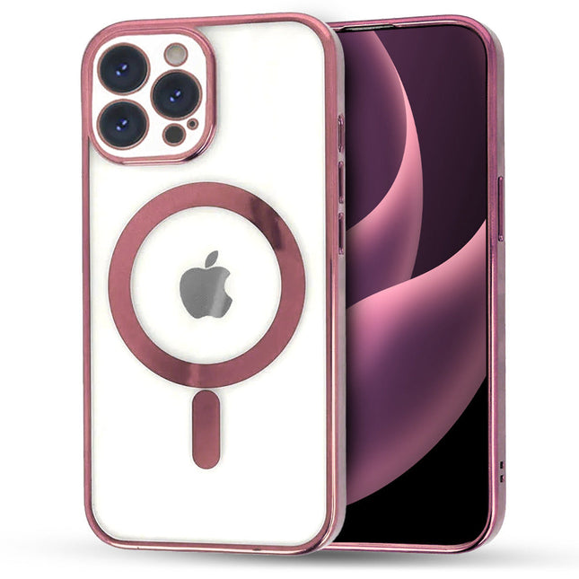 iPhone 15 Pro hoesje magsafe roze