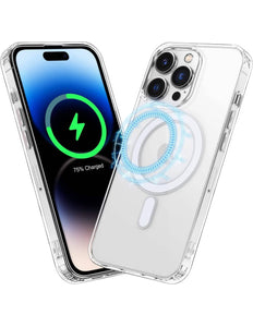 iPhone 15 Plus hoesje magsafe transparent