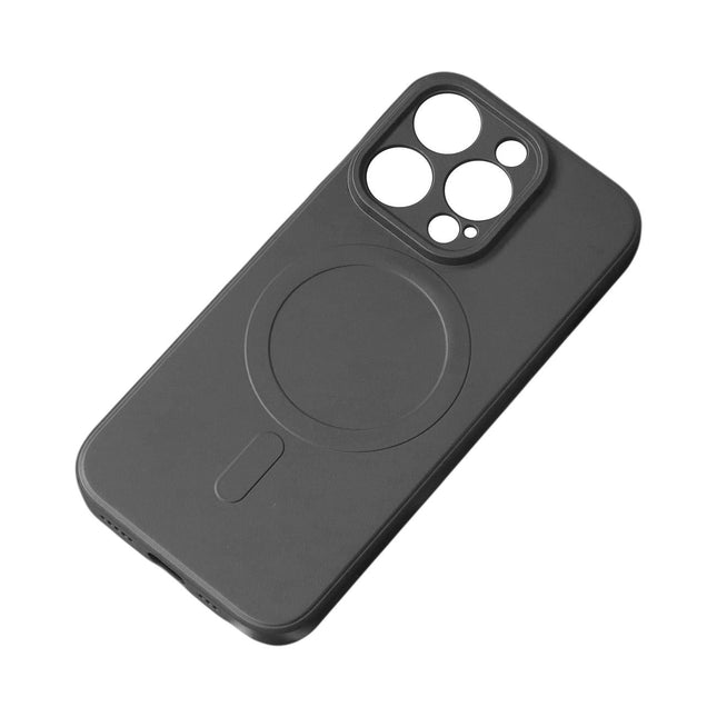 iPhone 15 Pro Silicone Case hoesje magsafe zwart