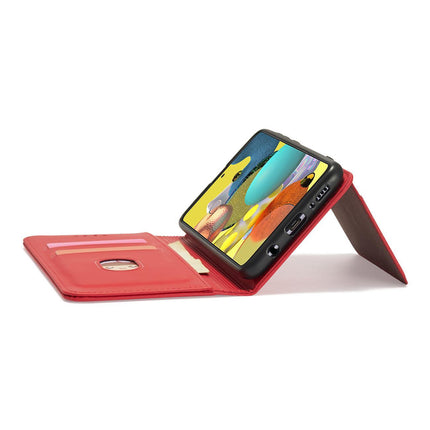 Samsung Galaxy A52/ a52s hoesje Bookcase Mapje - Wallet Case Rood Case