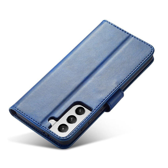 Samsung Galaxy S22 Ultra hoesje blauw Bookcase Mapje - Wallet Case