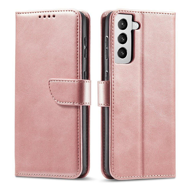 Samsung Galaxy S22 hoesje Roze Bookcase Mapje - Wallet Case
