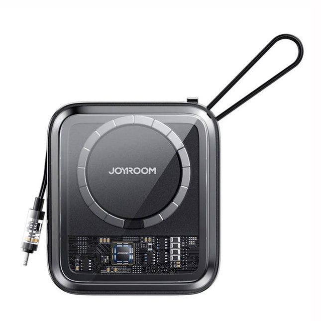 Joyroom Magnetische Powerbank Joyroom JR-L007 Icy 10000mAh, Lightning (zwart)