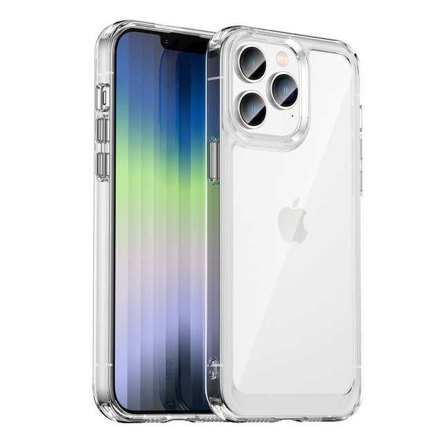 Outer Space Case iPhone 14 Pro Max harde kaft met transparant gelframe
