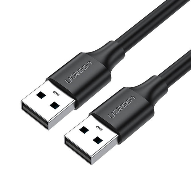 USB 2.0 MM UGREEN kabel US102, 1m (zwart)