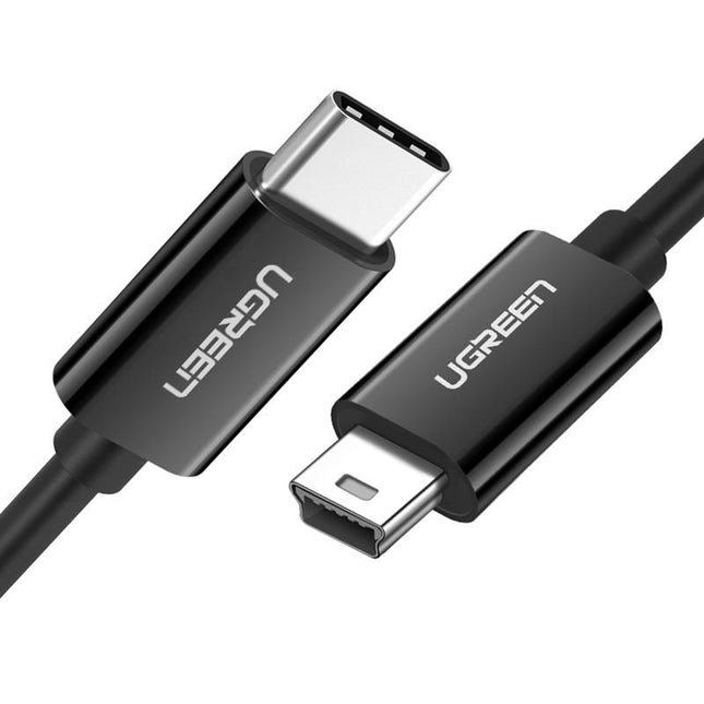 USB-C naar Mini USB Kabel UGREEN US242, 1m (zwart)