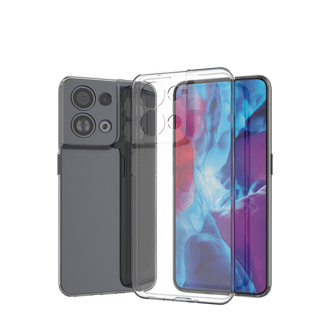 Ultra Clear 0,5 mm hoesje voor Oppo Reno 8 Pro dunne hoes transparant