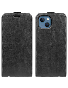 iPhone 14 Plus Flip Case hoesje zwart