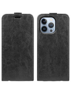 iPhone 14 Pro Flip Case hoesje zwart