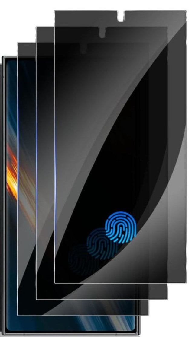 Samsung S24 Ultra Fingerprint Compatible Privacy Tempered Glass