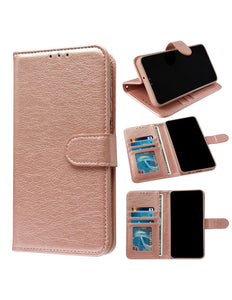 Samsung S25 Ultra hoesje rosegoud bookcase wallet case