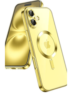 iPhone 17 Pro hoesje magnetische lens bescherming goud