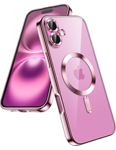 iPhone 17 Pro hoesje magnetische lens bescherming rosegoud