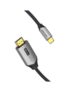USB-C naar HDMI 2.0-kabel Vention CRBBG 1,5 m, 4K 60Hz (zwart)