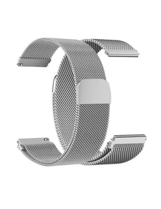 Hoco WH02 - Universal Milanese Watchband - 22mm - Zilver