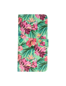 iPhone 14 - Bookcase Print - Bloemen Tropical