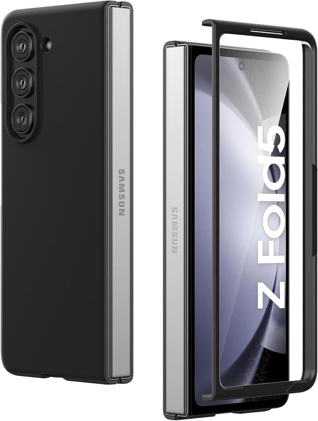 Samsung Z Fold 5 - 360° Silicone Case Zwart