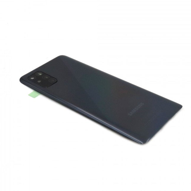 Samsung Galaxy A51 Back Glass Cover glass zwart Achterkant glass Black battery cover