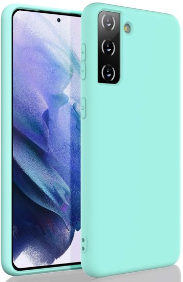 Samsung Galaxy S22 Ultra hoesje High Quality Silicone Case Turquoise