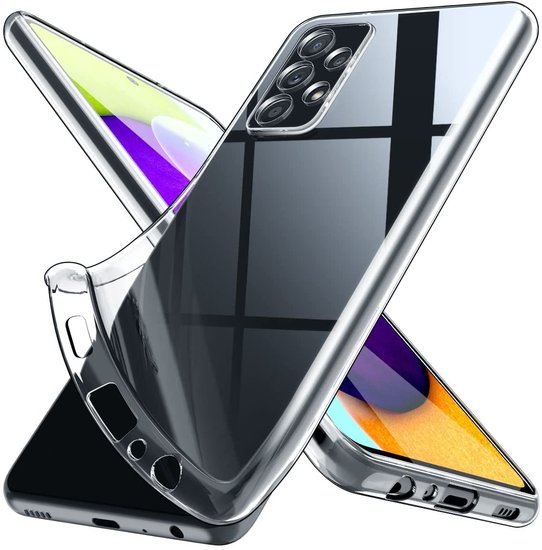 Samsung Galaxy A53 doorzichtig hoesje Schokbestendig Transparant