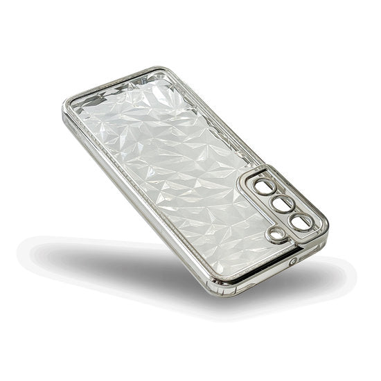 Samsung S22 Ultra - zilver Crystal Glitter Case