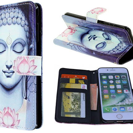 Samsung Galaxy S9 Plus hoesje Boeddha print hoesje - Buddah Wallet print case