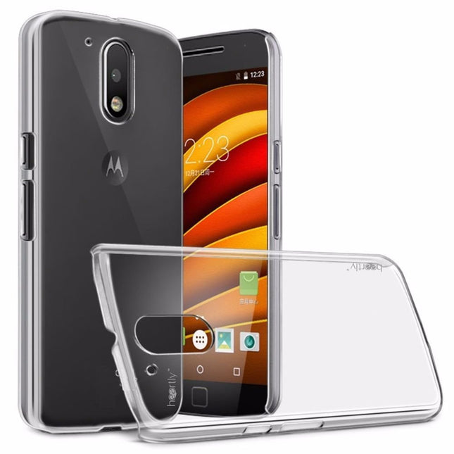 Motorola Moto Telefoon doorzichtig hoesje zacht dun achterkant,  Silicone Transparent Clear Cover Bumper