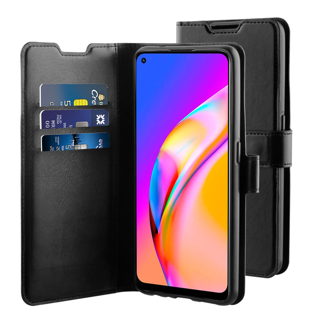 BeHello Oppo A94 (5G) hoesje Wallet Case Black