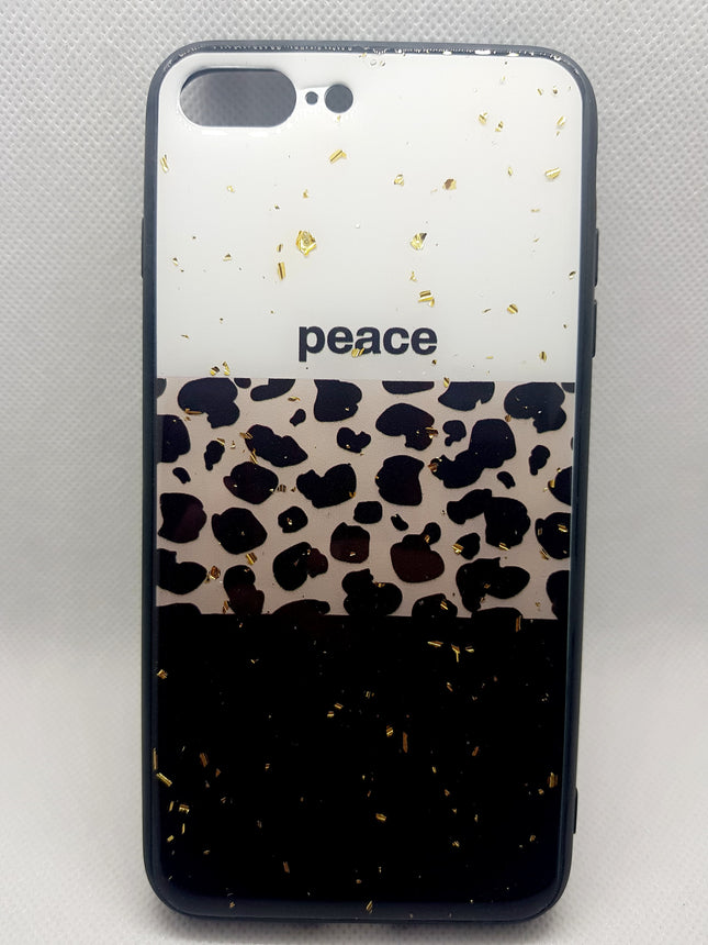 iPhone 7 plus/ 8 Plus hoesje tijger luipaard panter design print fashion case