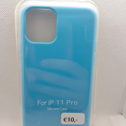 iPhone 11 Pro Max  Silicone case achterkant hoesje Shockproof Case alle kleur (Mix Kleur)